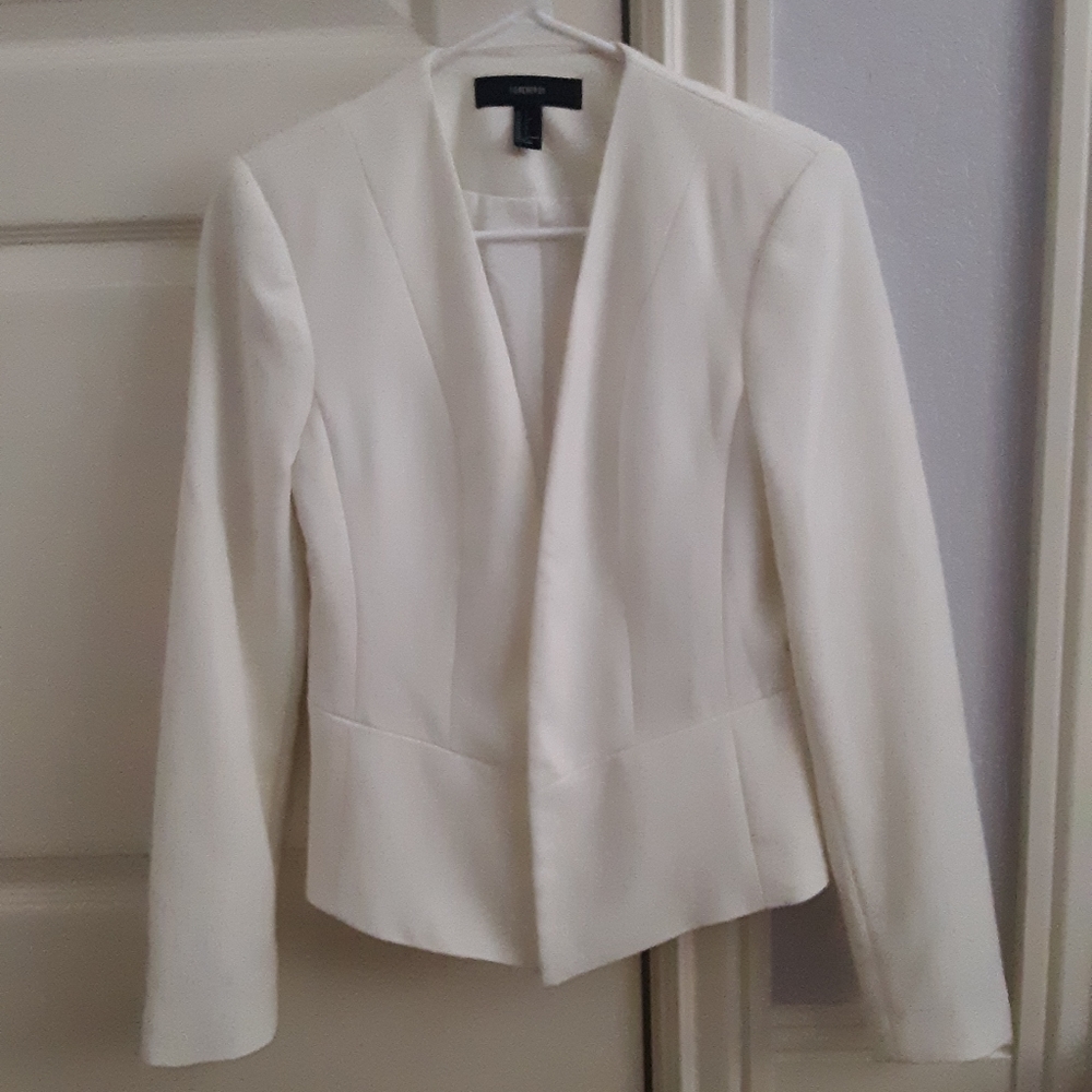 NWOT White Forever21 Blazer